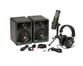 Mackie Creator Bundle Content creation bundle with CR3-X monitors, EM-USB condenser mic, and MC-100 headphones